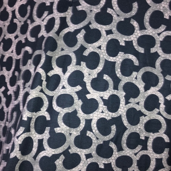 Simply Noelle Blue White Printed Oversized Tunic - Picture 4 of 7